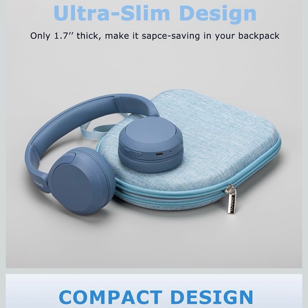 Ginsco Case Compatible with Sony WH-CH520